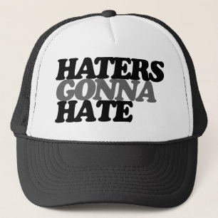Haters kommer att hata lustiga trender när de tonå truckerkeps