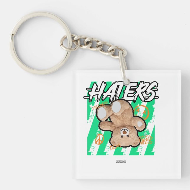 HATERS Nalle - Bärk Kärlek med en pekskärm (Framsidan)