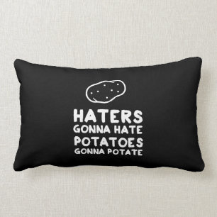 Haters som går att hata potatisar som går till lumbarkudde