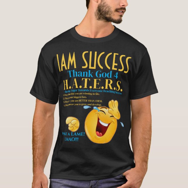 HATERS T SHIRT (Framsida)