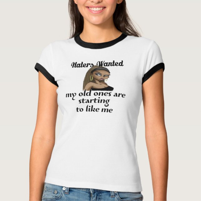 Haters ville T-Shirt (Framsida)