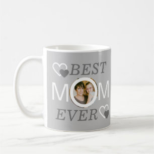 Hates Rosa Modern Mamma Alternative Mors dag Grått Kaffemugg
