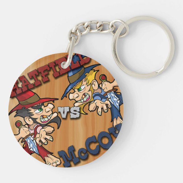 Hatfield vs McCoy Keychain (Baksidan)