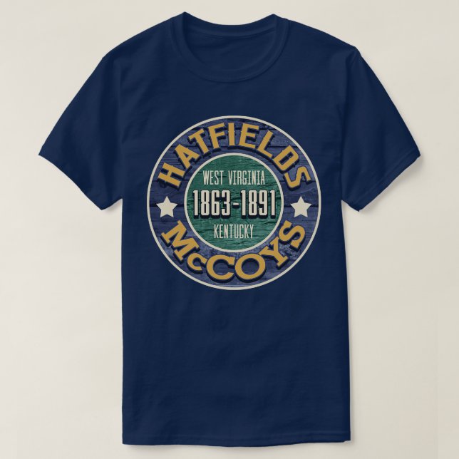 Hatfields and McCoys TShirt 1 T Shirt (Design framsida)