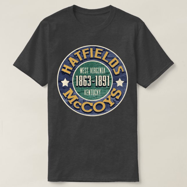 Hatfields and McCoys TShirt T Shirt (Design framsida)