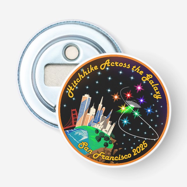 HATG flaska-öppnare (magnetisk) Flasköppnare (Framsidan)