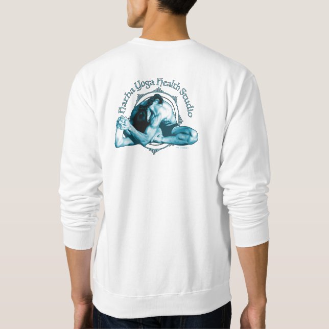 Hatha Yoga Health Studio Lång Ärmad Tröja (Baksida)