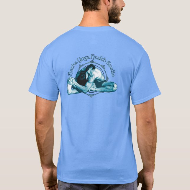 Hatha Yoga Health Studio T Shirt (Baksida)