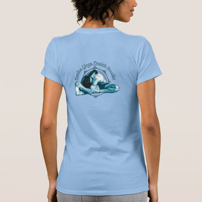 Hatha Yoga Health Studio T Shirt (Baksida)