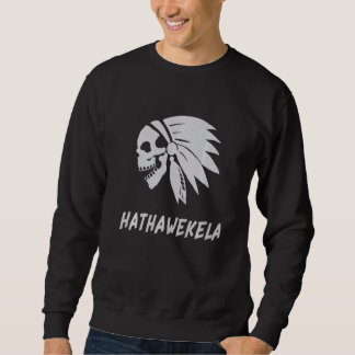 Hathawekela Native American IndianBorn Freedom Evi Lång Ärmad Tröja