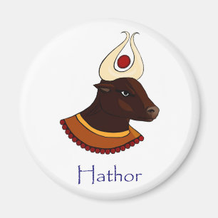 Hathor - den antike egyptiska gudinna magnet