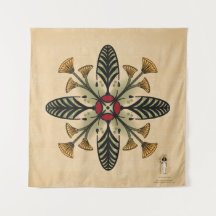 Hathor, Golden One Tapestry