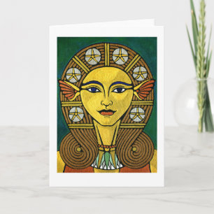Hathor Greeting Card Kort
