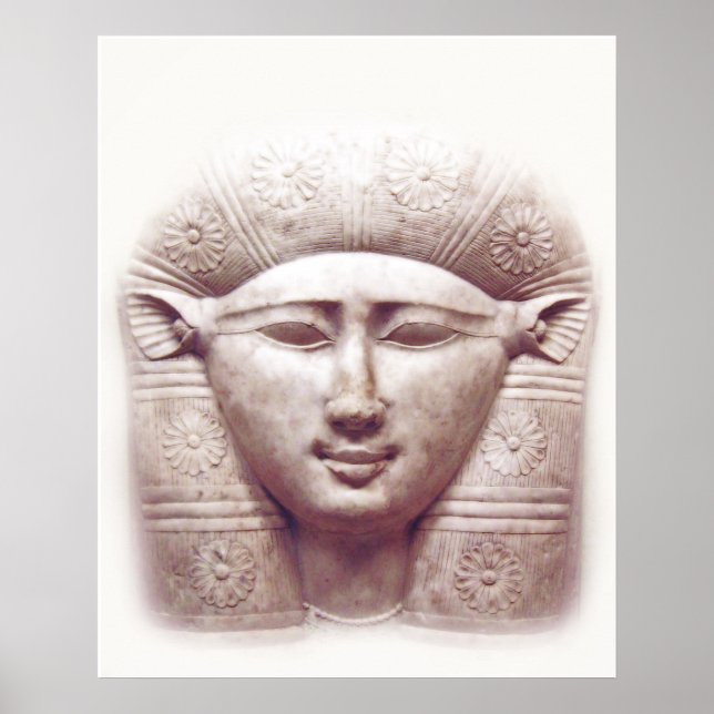 Hathor: gudinna av Joy, Kärlek och Moderskap Poster (Framsidan)