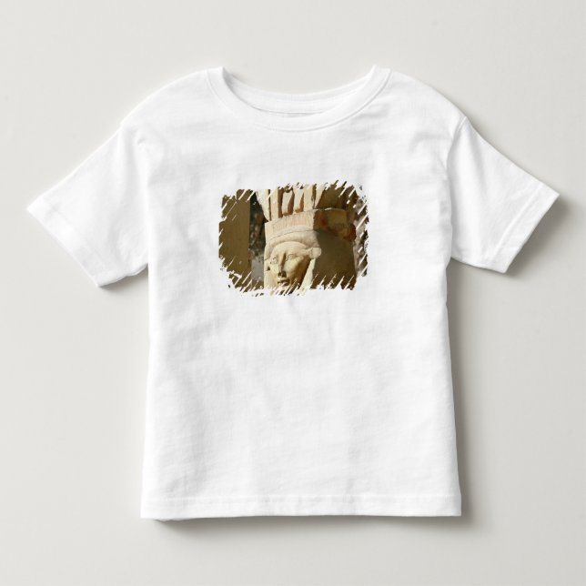 Hathor-hövdad kolonn, från kapell av tee shirt (Framsida)