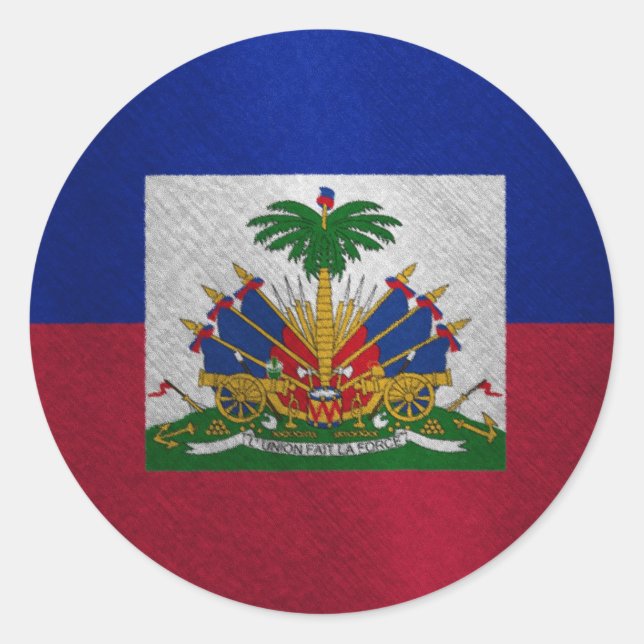 Hatian Runt Klistermärke (Framsida)