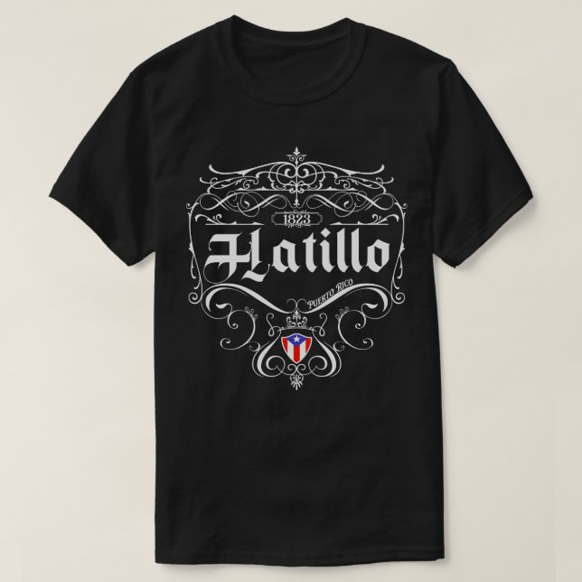 Hatillo Vintage design T Shirt (Design framsida)