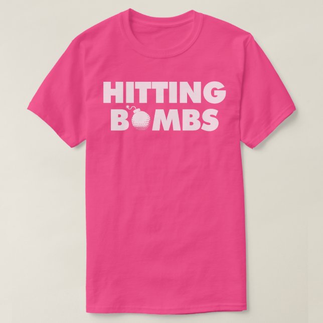 Hating Bombs Black T Shirt (Design framsida)