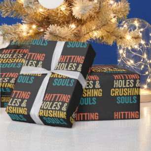Hating Hål & Crushing Souls Funny Cornhole Gift Presentpapper