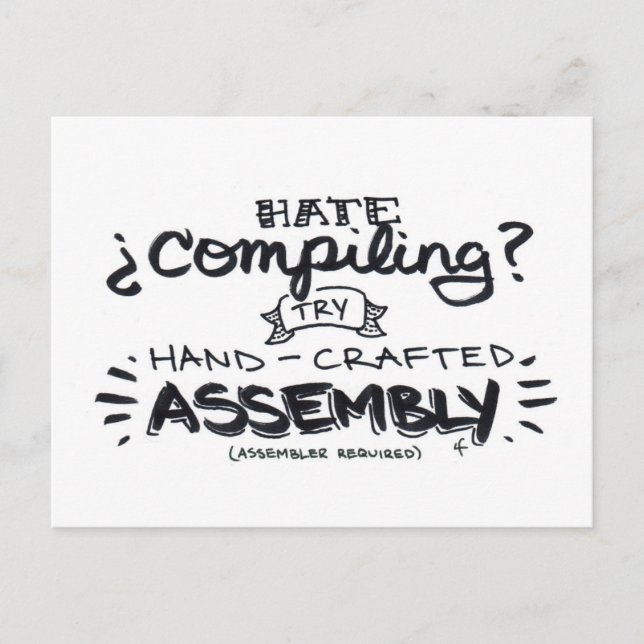 hatkompilering? vykort (Framsida)