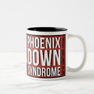 Hatmaskin som spelar muggen - PDS Två-Tonad Mugg