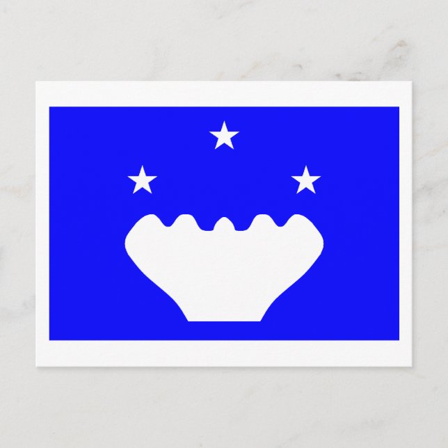 Hatohobei Flagga Vykort (Framsida)