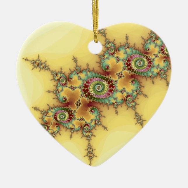 Hatpin Julgransprydnad Keramik (Framsidan)