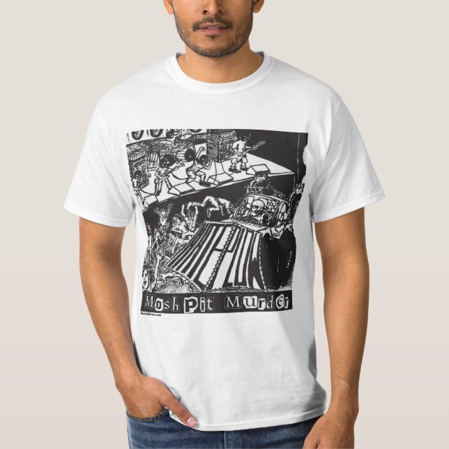 Hatplogen Mosh gropmord Tee (Framsida)