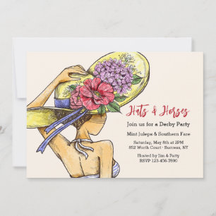 Hats and Horses Derby Inbjudningar
