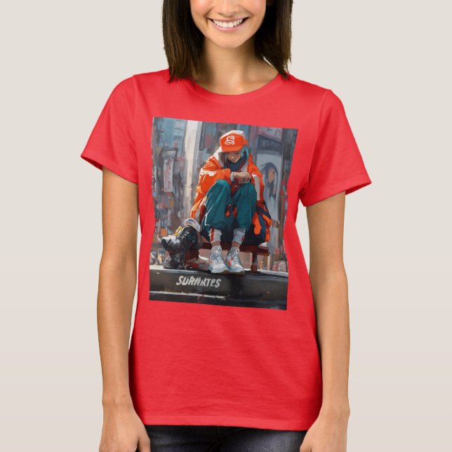 HATS: Hip-Skutt Vibe Tee (Framsida)