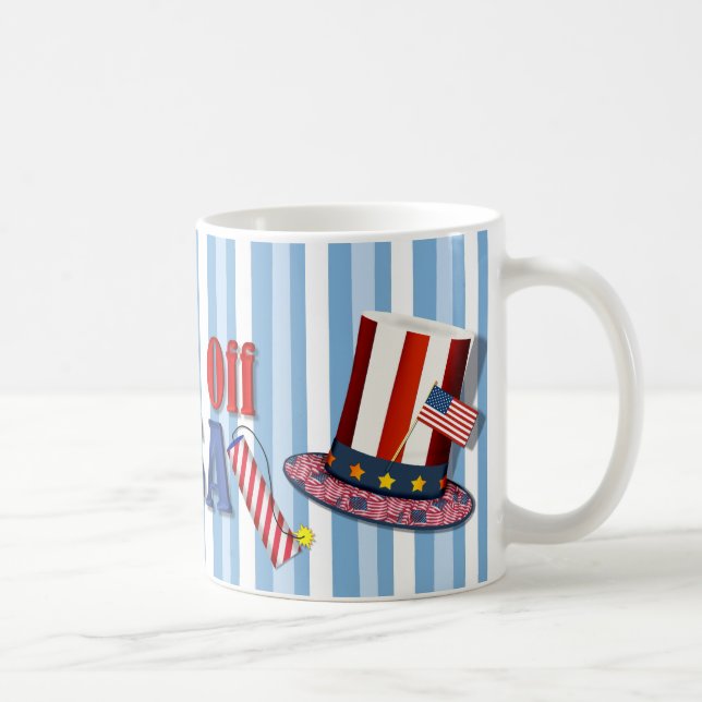 Hats Off USA Kaffemugg (Höger)
