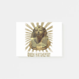 Hatshepsut för härlig pharaohdrottning forntida post-it block