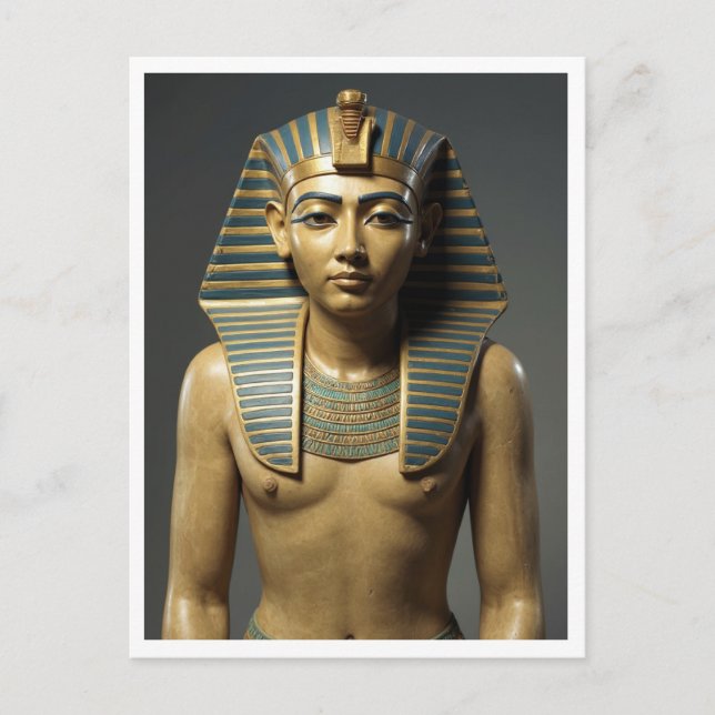 Hatshepsut, gammal Egyptens mest framgångsrika kvi Vykort (Framsida)