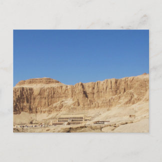 Hatshepsut Temple panoramabild-fotografi Vykort