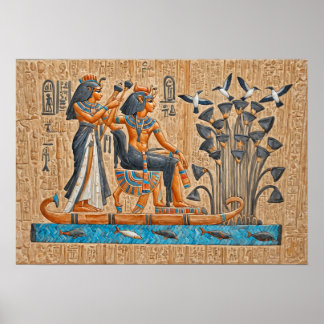 Hatshepsut-templet, Faraoniska båtar Poster