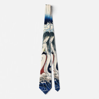 Hatsuhana under Tonosawa Waterfall Kuniyoshi Bra Slips