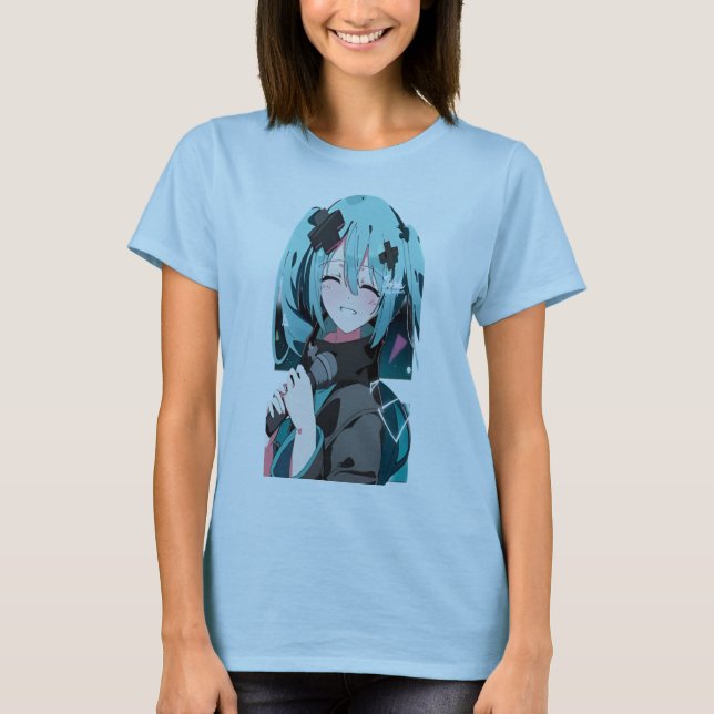 Hatsune miku t shirt (Framsida)