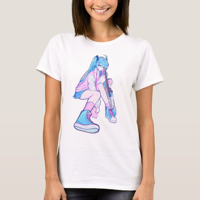 Hatsune miku t shirt (Framsida)