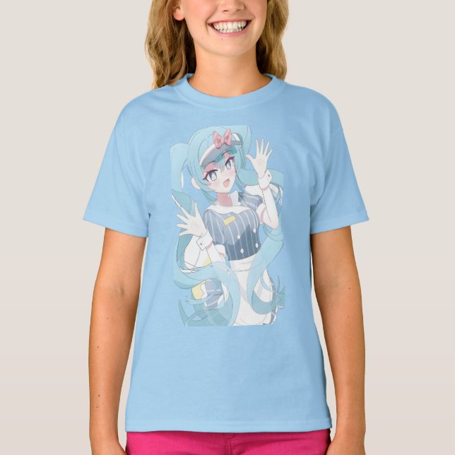 Hatsune miku t shirt (Framsida)