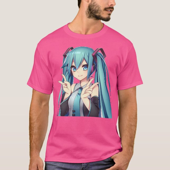Hatsune Miku T Shirt (Framsida)