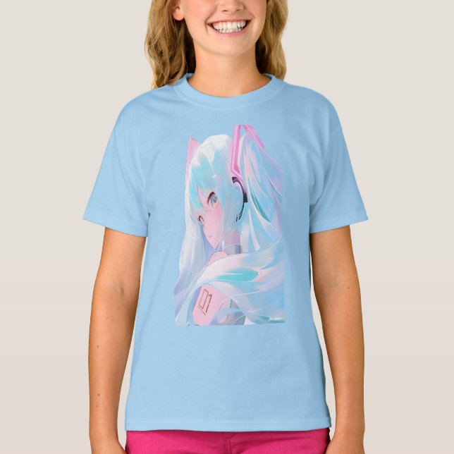 Hatsune miku t shirt (Framsida)