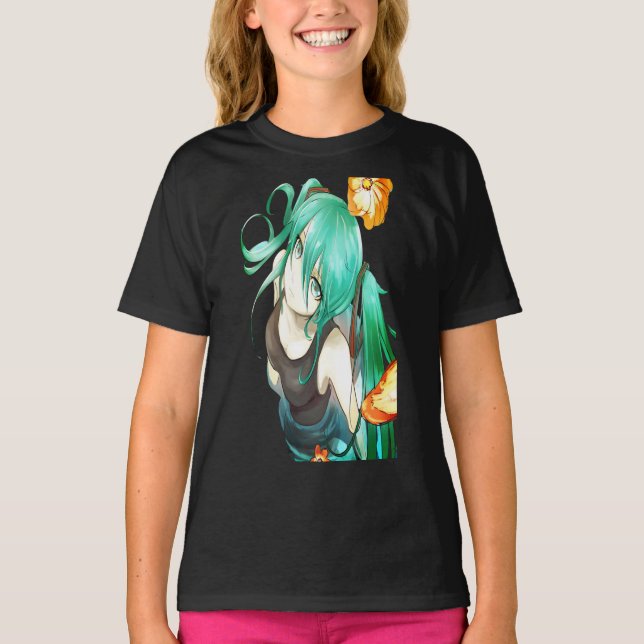 Hatsune miku t shirt (Framsida)