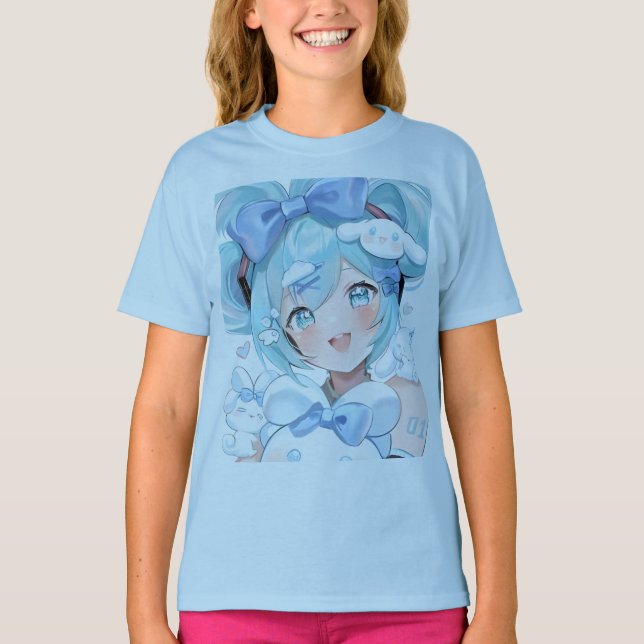 Hatsune miku t shirt (Framsida)