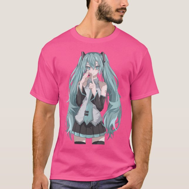 Hatsuno Miku Schoolgirl Edition T Shirt (Framsida)