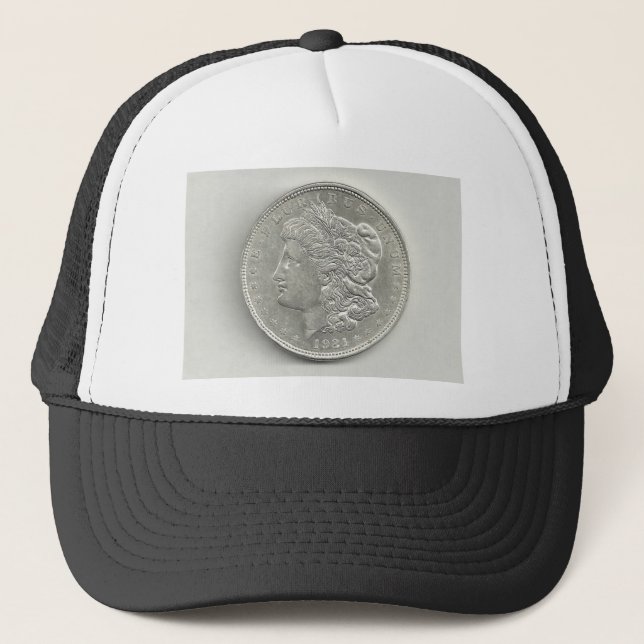 Hatt 1921 för Morgan silverdollar Keps (Framsida)