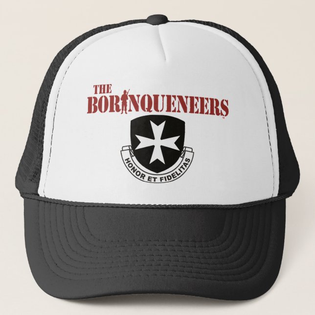 Hatt Borinqueneers Truckerkeps (Framsida)