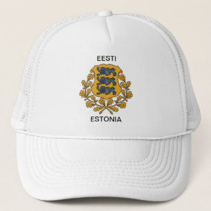 Hatt - estländsk  vapensköld/Eesti Vapp Keps