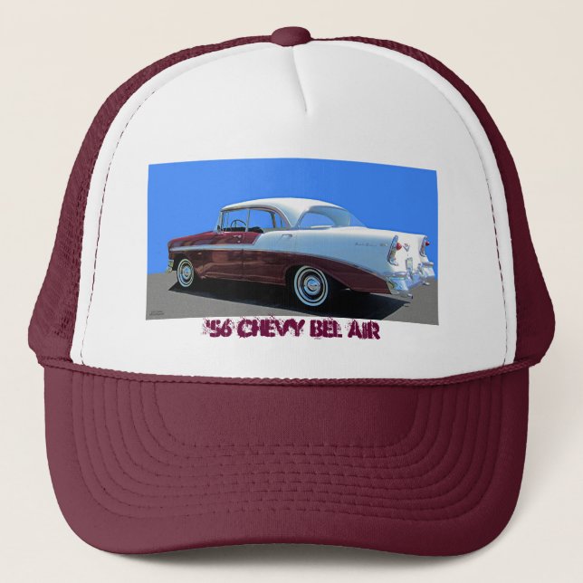 'HATT FÖR 56 CHEVY BEL AIR TRUCKERKEPS (Framsida)