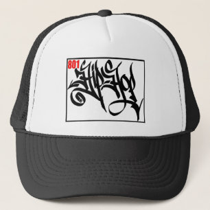 Hatt för 801 hip hop truckerkeps