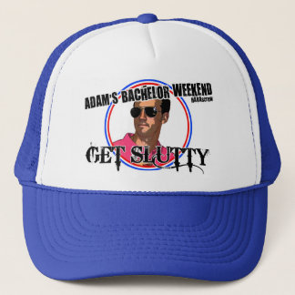 Hatt för Adam ungkarlparty Truckerkeps